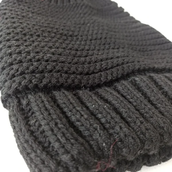 کلاه تک زنانه خزدار گرم مدل شیطونی کد10 - تصویر 4