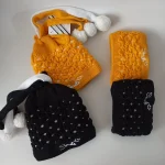 شال و کلاه نوزادی خزدار رینگی مدل بافتنی کد 13 - تصویر 10