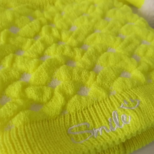 شال و کلاه نوزادی خزدار رینگی مدل بافتنی کد 13 - تصویر 5