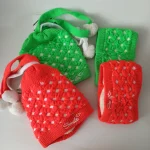 شال و کلاه نوزادی خزدار رینگی مدل بافتنی کد 13 - تصویر 9