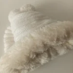 کلاه تک نوزادی خزدار مدل بافتنی کد 17 - تصویر 4