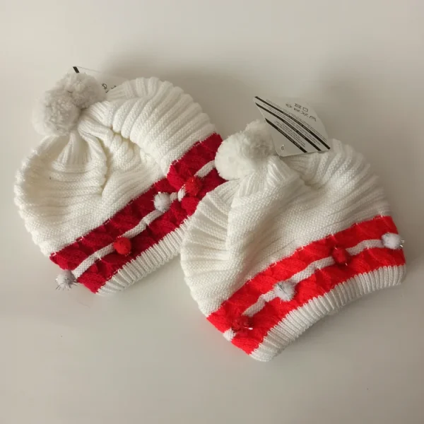 کلاه تک نوزادی خزدار مدل بافتنی کد 17 - تصویر 5