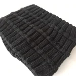 هدبند و گردنی مردانه خزدار رینگی مدل بافتنی کد 22 - تصویر 3