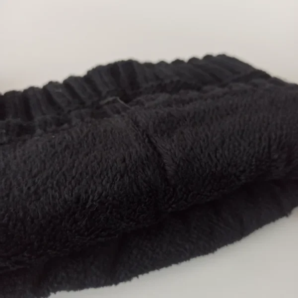 هدبند و گردنی مردانه خزدار رینگی مدل بافتنی کد 22 - تصویر 4