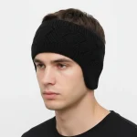 هدبند مردانه خزدار گرم مدل بافتنی کد 23