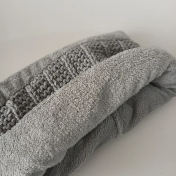 شال و کلاه مردانه خزدار رینگی مدل بافتنی کد 25 - تصویر 6