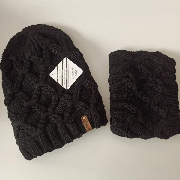 شال وکلاه مردانه خزدار رینگی مدل بافتنی کد 26 - تصویر 8