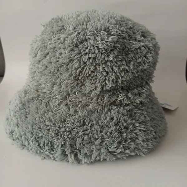 کلاه تک زنانه خزدار مدل باکتی کد 27 - تصویر 12