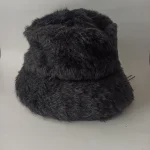 کلاه تک زنانه خزدار مدل باکتی کد 27 - تصویر 7