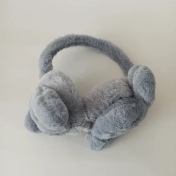 گوشگیر دخترانه خزدار مدل عروسکی کد 29 - تصویر 3