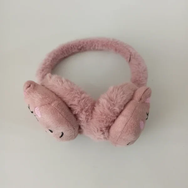 گوشگیر دخترانه خزدار مدل عروسکی کد 30 - تصویر 3