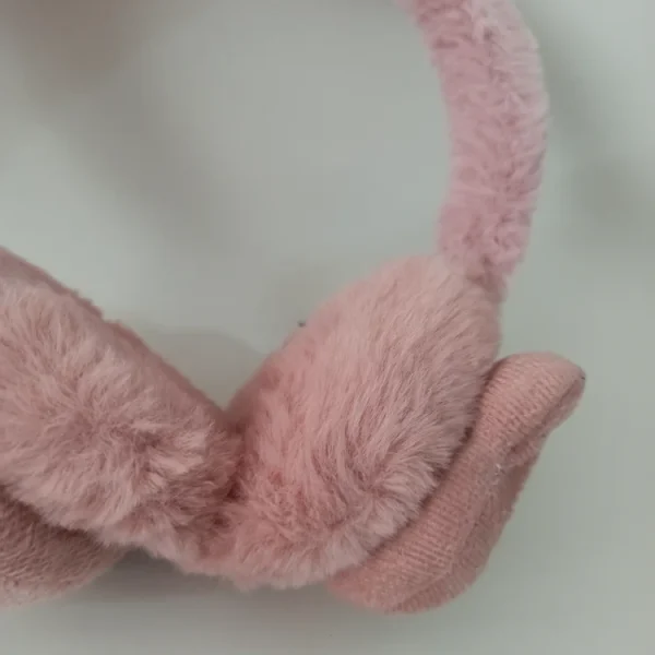 گوشگیر دخترانه خزدار مدل عروسکی کد 30 - تصویر 4