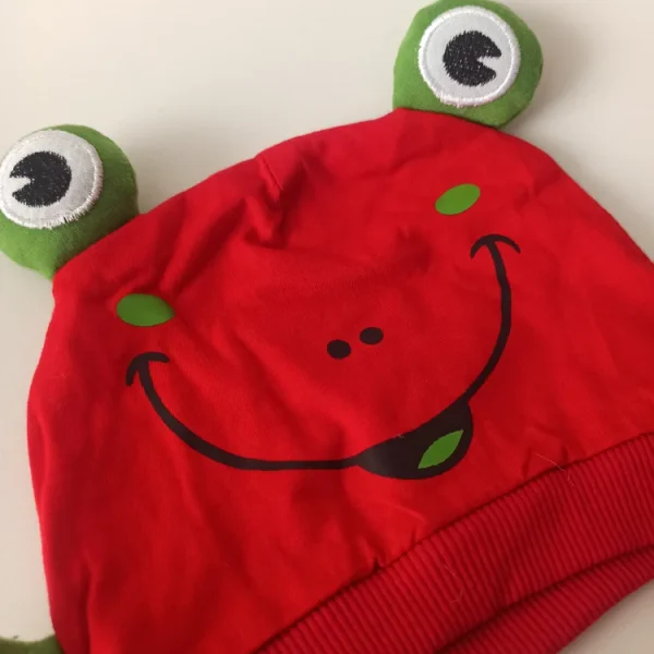 کلاه تک نوزادی تریکو گرم مدل عروسکی کد 31 - تصویر 4