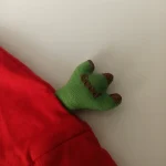 کلاه تک نوزادی تریکو گرم مدل عروسکی کد 31 - تصویر 5