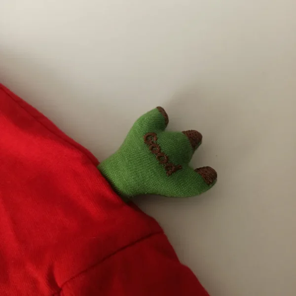 کلاه تک نوزادی تریکو گرم مدل عروسکی کد 31 - تصویر 5