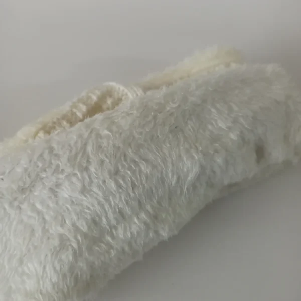 شال و کلاه دخترانه خزدار رینگی مدل بافتنی کد 33 - تصویر 7