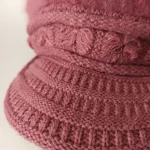 شال و کلاه زنانه وارداتی خزدار رینگی مدل نقابدار کد 35 - تصویر 6