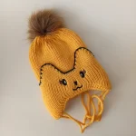 شال و کلاه پسرانه خزدار رینگی مدل بافتنی کد 36 - تصویر 3