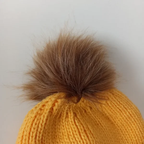 شال و کلاه پسرانه خزدار رینگی مدل بافتنی کد 36 - تصویر 4