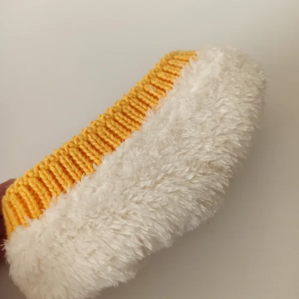 شال و کلاه پسرانه خزدار رینگی مدل بافتنی کد 36 - تصویر 7