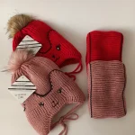 شال و کلاه پسرانه خزدار رینگی مدل بافتنی کد 36 - تصویر 8