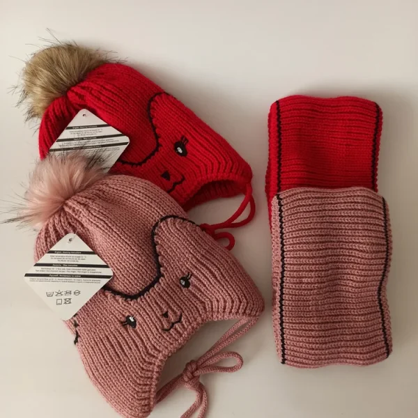 شال و کلاه پسرانه خزدار رینگی مدل بافتنی کد 36 - تصویر 8