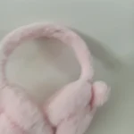 گوشگیر دخترانه خزدار رینگی مدل عروسکی کد 38 - تصویر 4