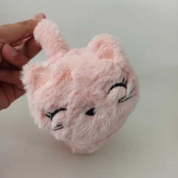 گوشگیر دخترانه خزدار مدل عروسکی کد 39 - تصویر 2