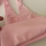 کلاه تک نوزادی تریکو پوم دار مدل عروسکی4 - تصویر 5