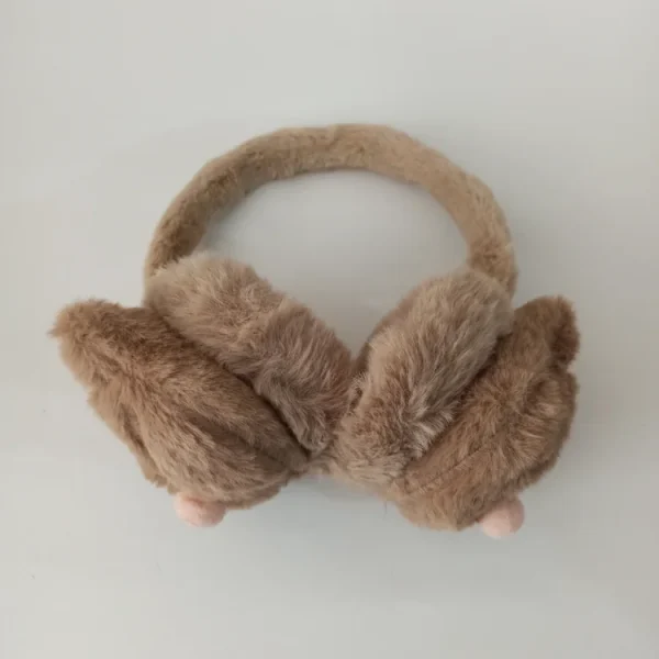 گوشگیر دخترانه خزدار مدل سنجاب عروسکی کد 41 - تصویر 4