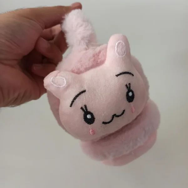 گوشگیر دخترانه خزدار مدل عروسکی کد 44 - تصویر 2