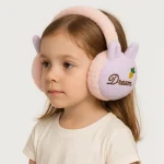 گوشگیر دخترانه خزدار مدل عروسکی کد 45