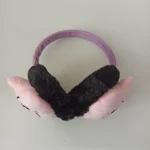 گوشگیر دخترانه خزدار مدل عروسکی کد 46 - تصویر 3