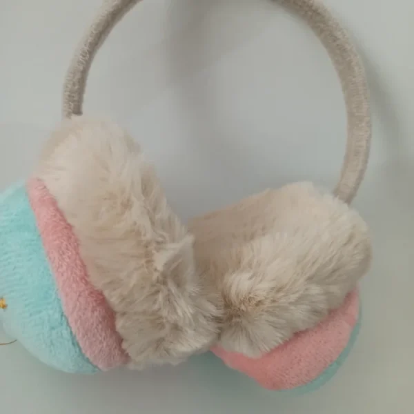 گوشگیر دخترانه خزدار مدل عروسکی کد 48 - تصویر 5