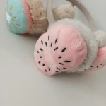 گوشگیر دخترانه خزدار مدل عروسکی کد 48 - تصویر 7