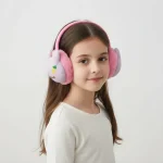 گوشگیر دخترانه خزدار مدل عروسکی کد 49