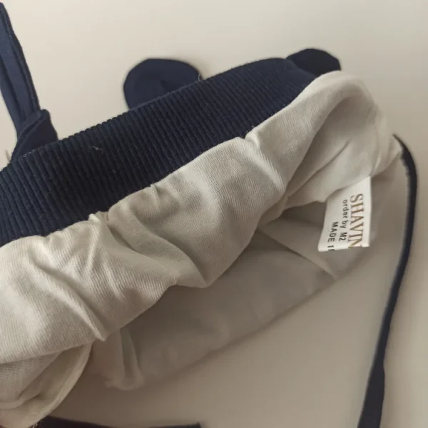 کلاه تک نوزادی تریکو مدل عروسکی 5 - تصویر 4