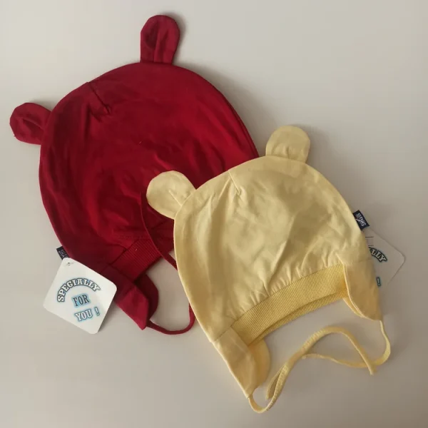 کلاه تک نوزادی تریکو مدل عروسکی 5 - تصویر 6