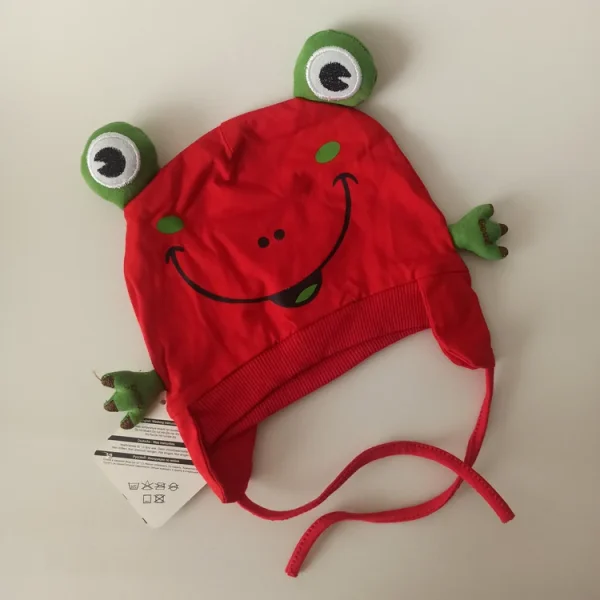 کلاه تک نوزادی تریکو مدل عروسکی 5 - تصویر 8