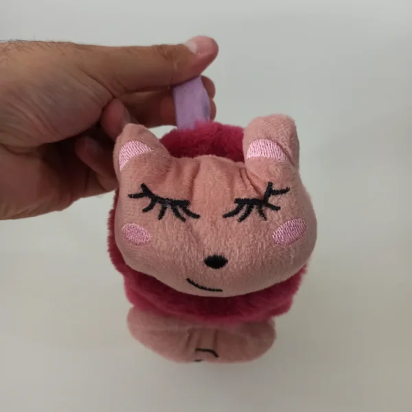 گوشگیر دخترانه خزدار مدل عروسکی کد 50 - تصویر 2