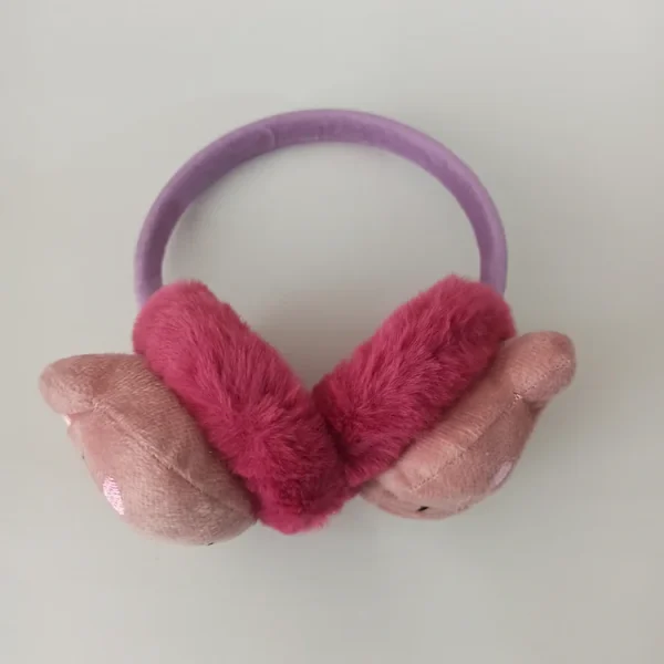 گوشگیر دخترانه خزدار مدل عروسکی کد 50 - تصویر 3