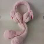 گوشگیر دخترانه پمپی وارداتی خزدار مدل لبو بو کد 51 - تصویر 11