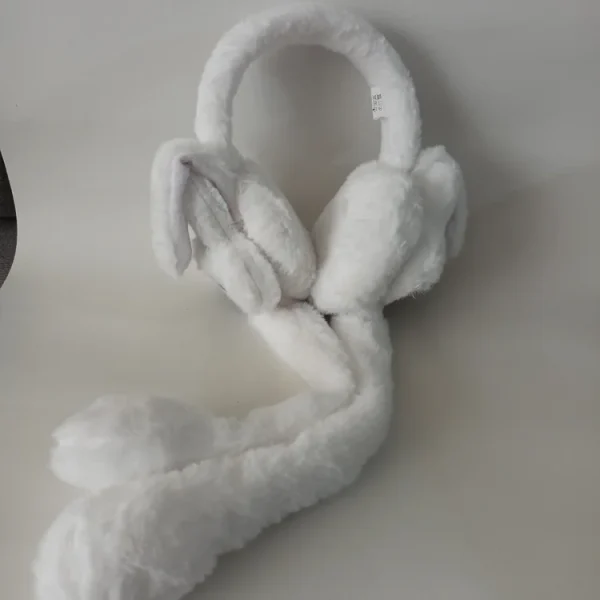 گوشگیر دخترانه پمپی وارداتی خزدار مدل لبو بو کد 51 - تصویر 9