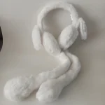 گوشگیر دخترانه پمپی خزدار وارداتی مدل ساده کد 52 - تصویر 6