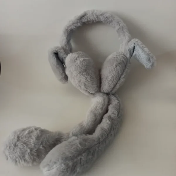 گوشگیر دخترانه پمپی خزدار وارداتی مدل ساده کد 52 - تصویر 7