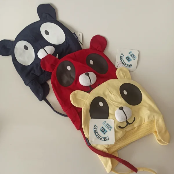 کلاه تک نوزادی تریکو مدل عروسکی 6 - تصویر 7