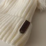 شال و کلاه دخترانه خزدار مدل بافتنی - تصویر 6