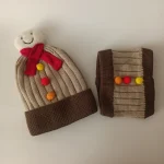 شال و کلاه پسرانه خزدار رینگی مدل بافتنی کد7 - تصویر 2