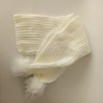 شال و کلاه دخترانه خزدار مدل بافتنی - تصویر 8