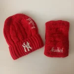 شال و کلاه پسرانه خزدار رینگی مدل بافتنی کد 9 - تصویر 2